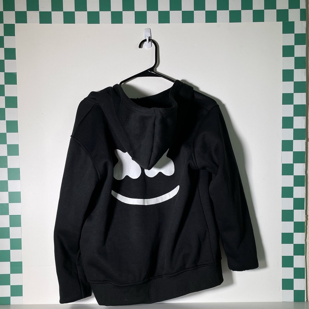 Marshmello Hoodie Zip up Tour (Size: Small, Men)